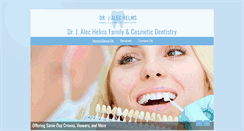 Desktop Screenshot of huntsvillefamilydental.com